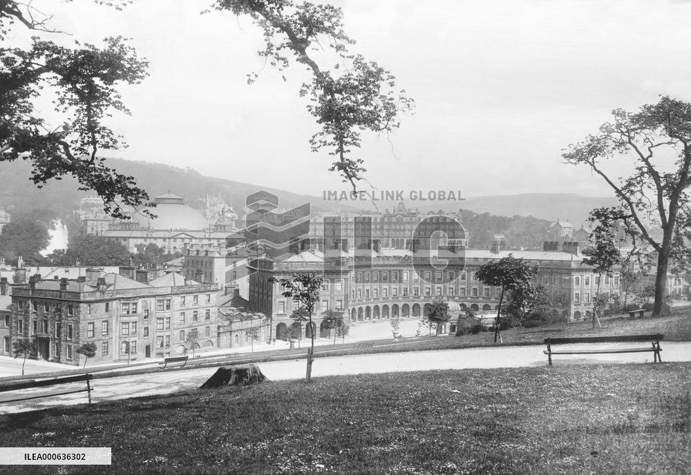 Buxton, the Crescent 1896