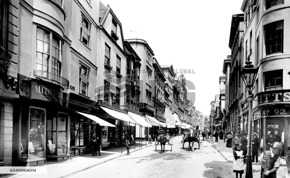 Exeter, Fore Street 1896
