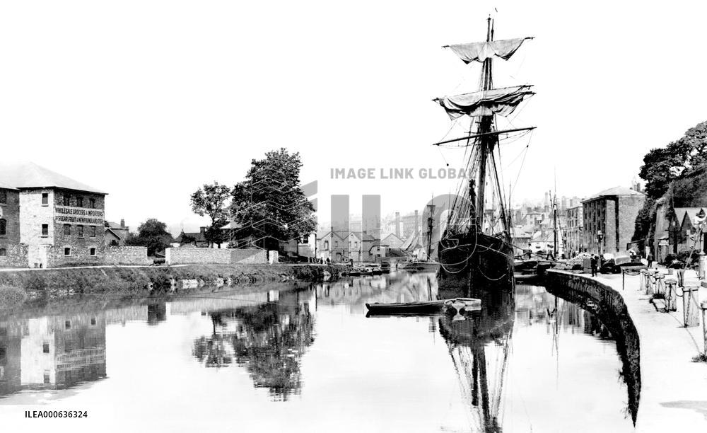 Exeter, In the Port 1896