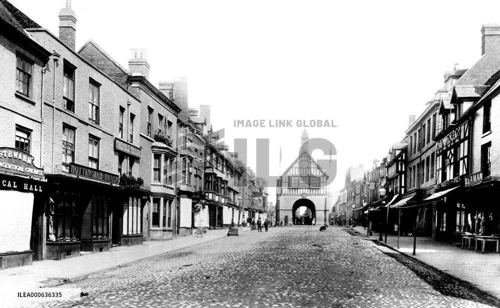 Bridgnorth, High Street 1896