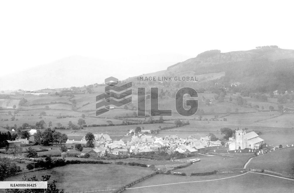 Hawkshead, from Charity High 1896