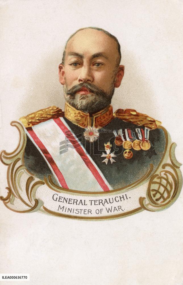 General Terauchi - Japanese Minister of War