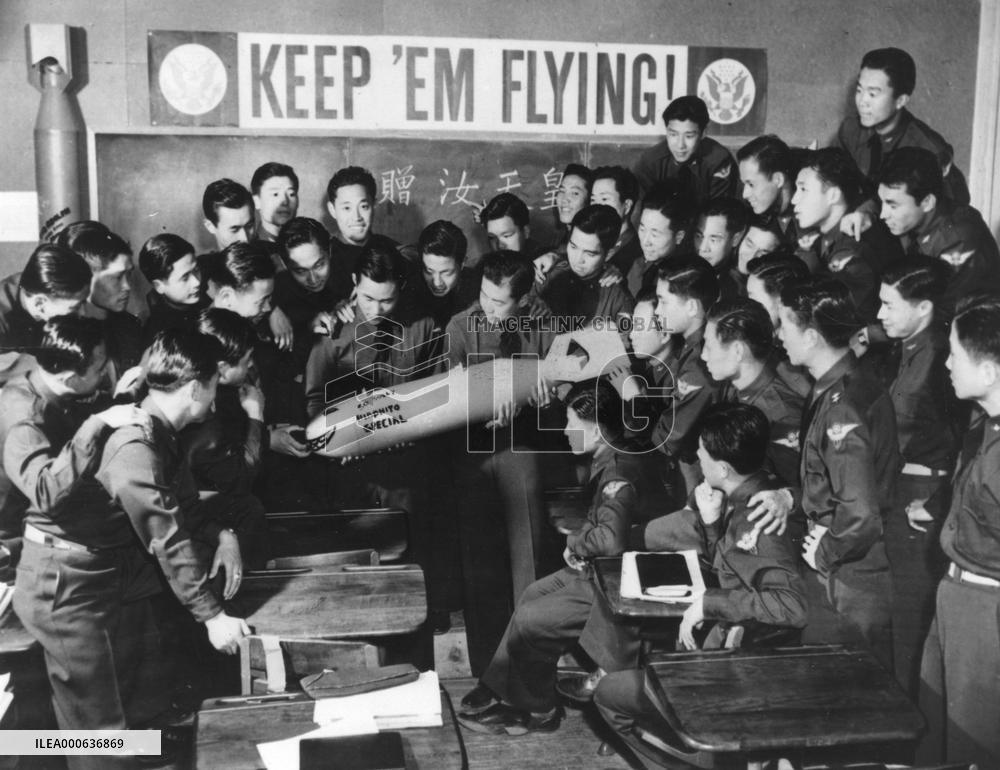 Chinese flying cadets