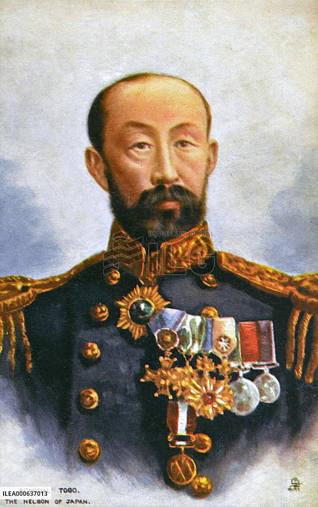 Marshal-Admiral Marquis Togo Heihachiro, Japanese Naval Hero