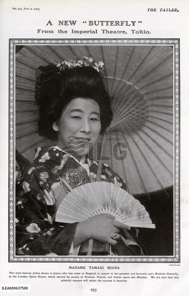 A New Butterfly - Madame Tamaki Miura