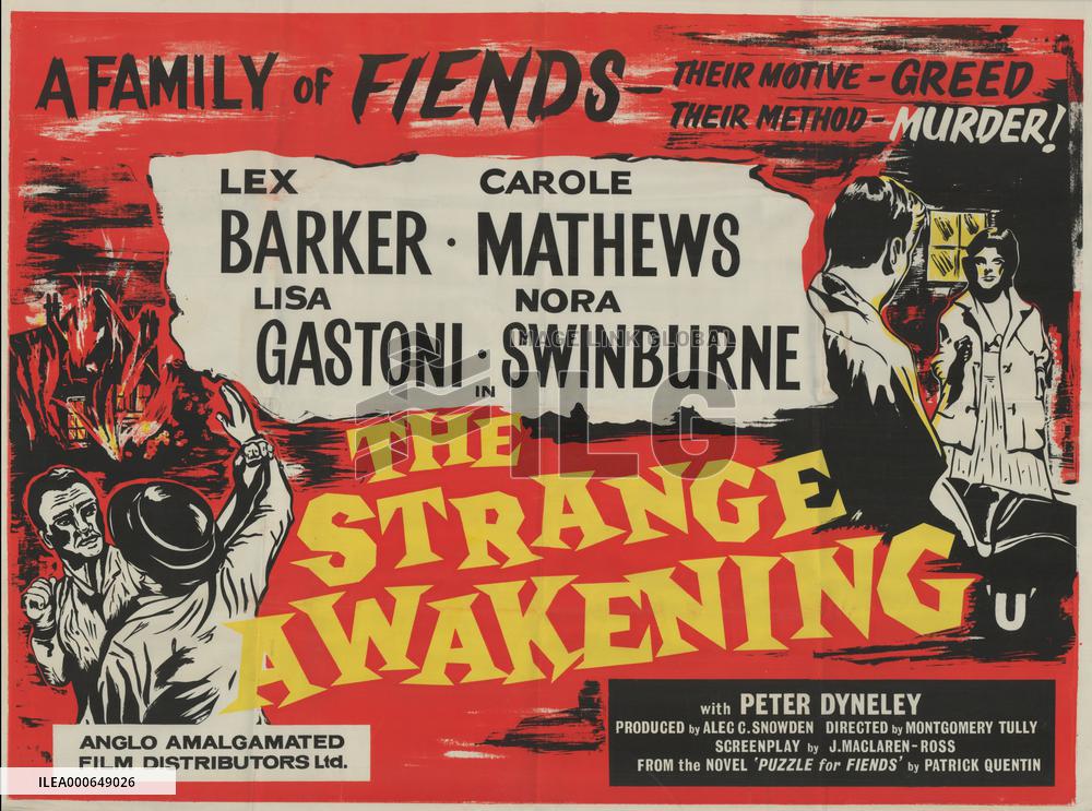 The Strange Awakening (1958) (aka Female Fiends) Film poster