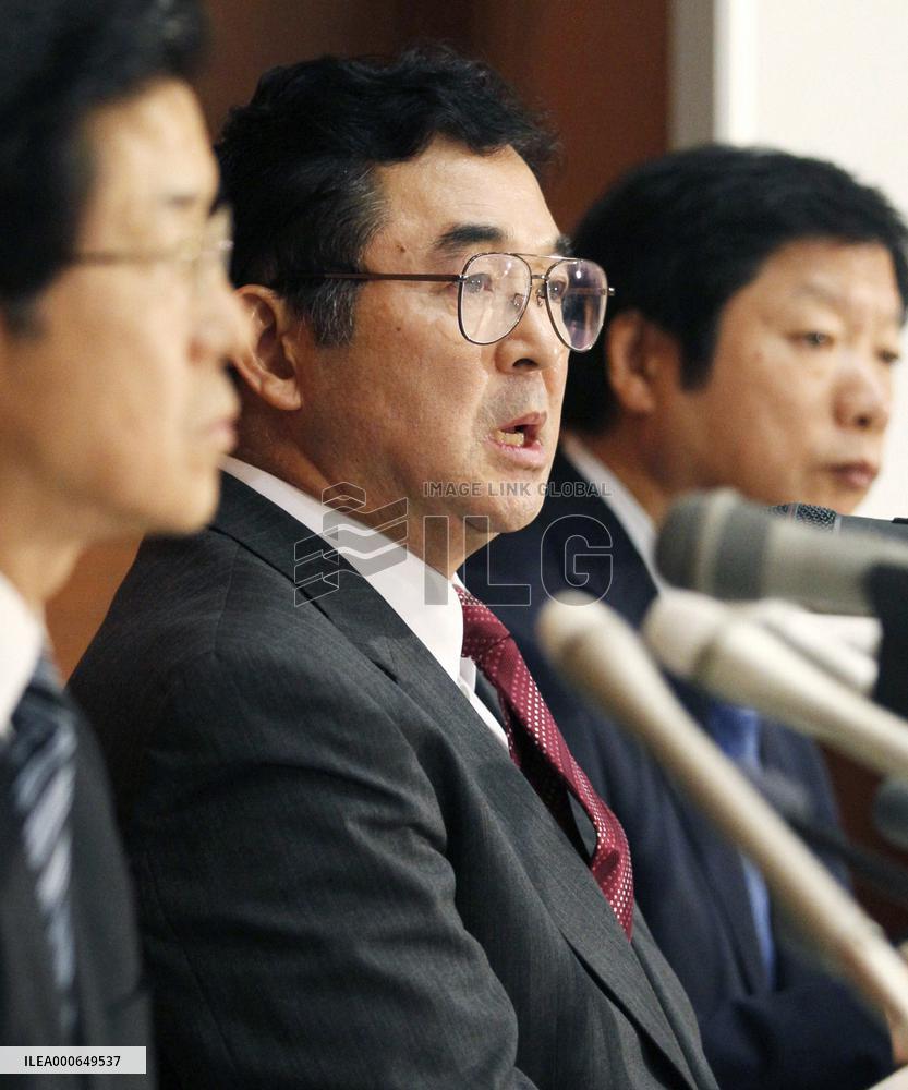 Freed Japanese returns home from China