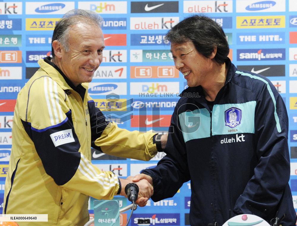 Japan-S. Korea friendly
