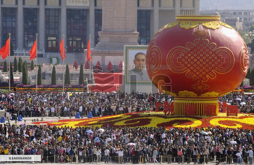 China celebrates National Day