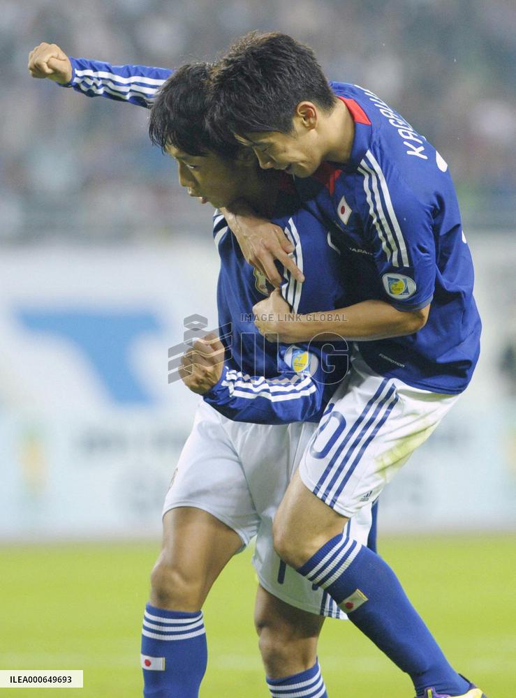 Japan beat Tajikistan 8-0 in World Cup q'fier