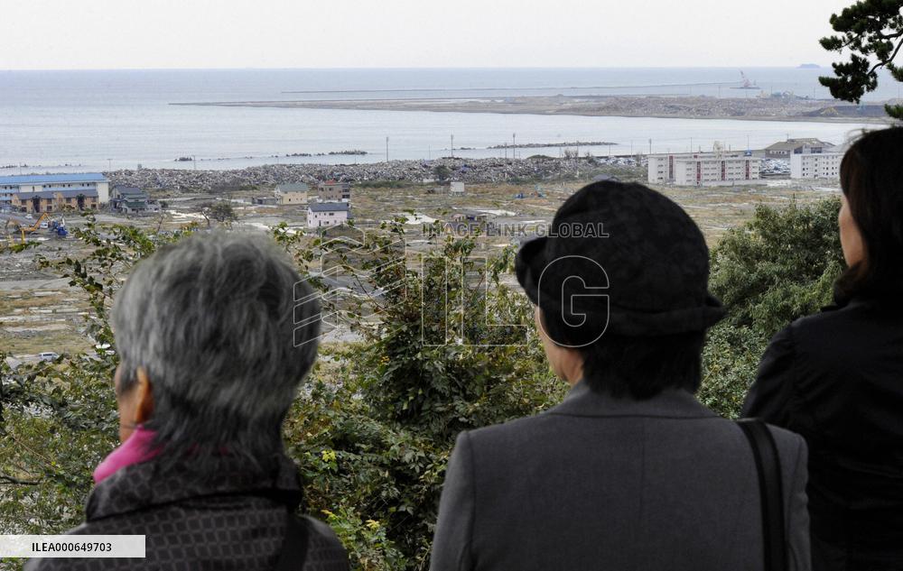 7th month anniv. of Japan tsunami
