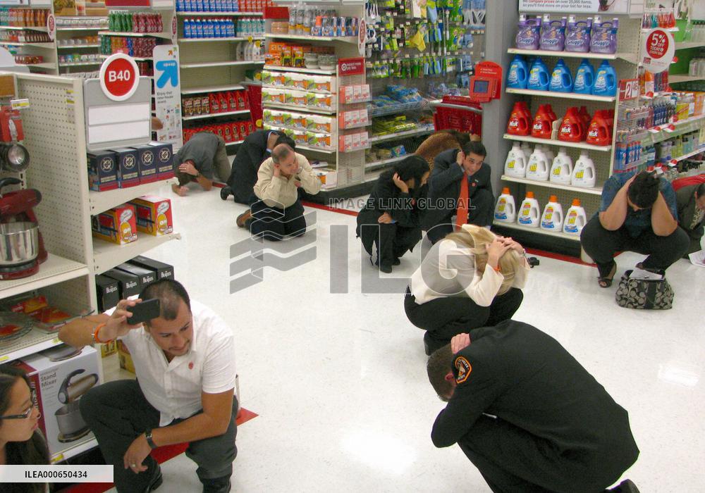 Large-scale quake drill in California