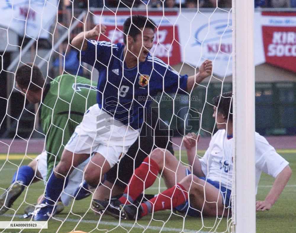 (2)Japan beats Slovakia 1-0 in soccer friendly