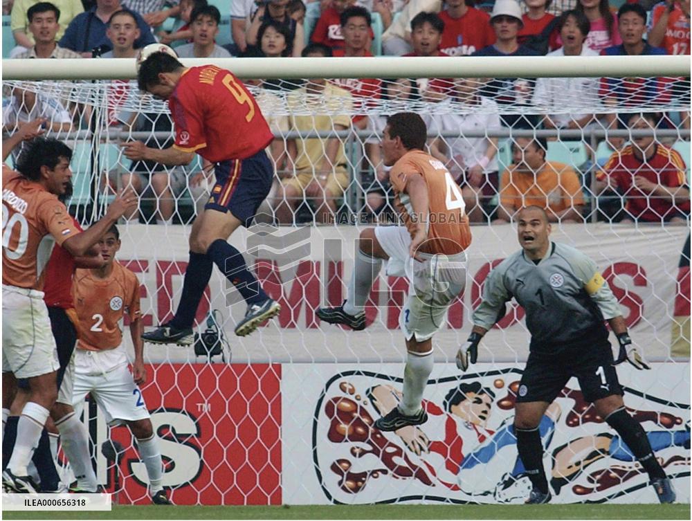 (5)Spain vs Paraguay