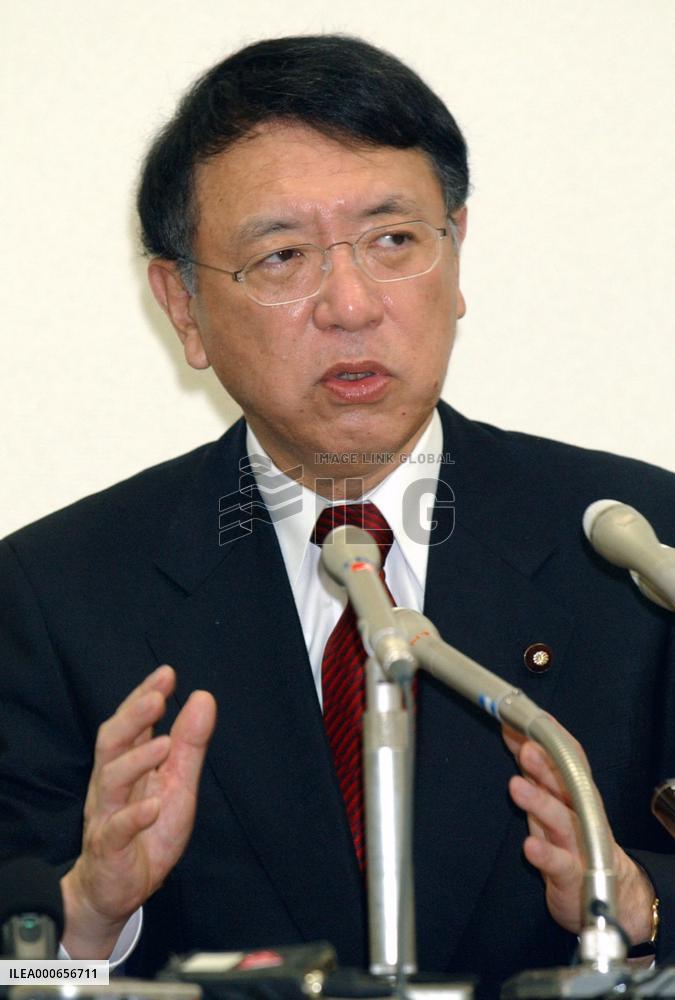 Niwa opts out of LDP presidential election