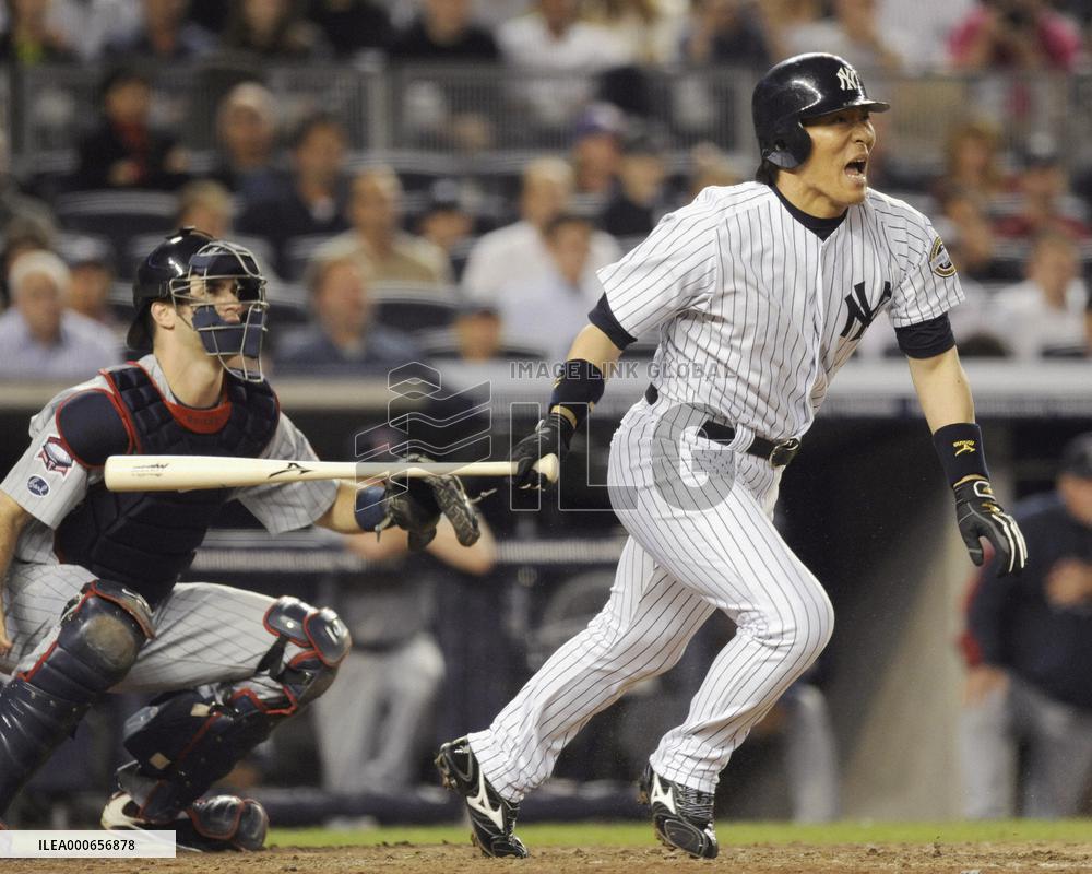 Yankees' Matsui goes hitless in Division Series