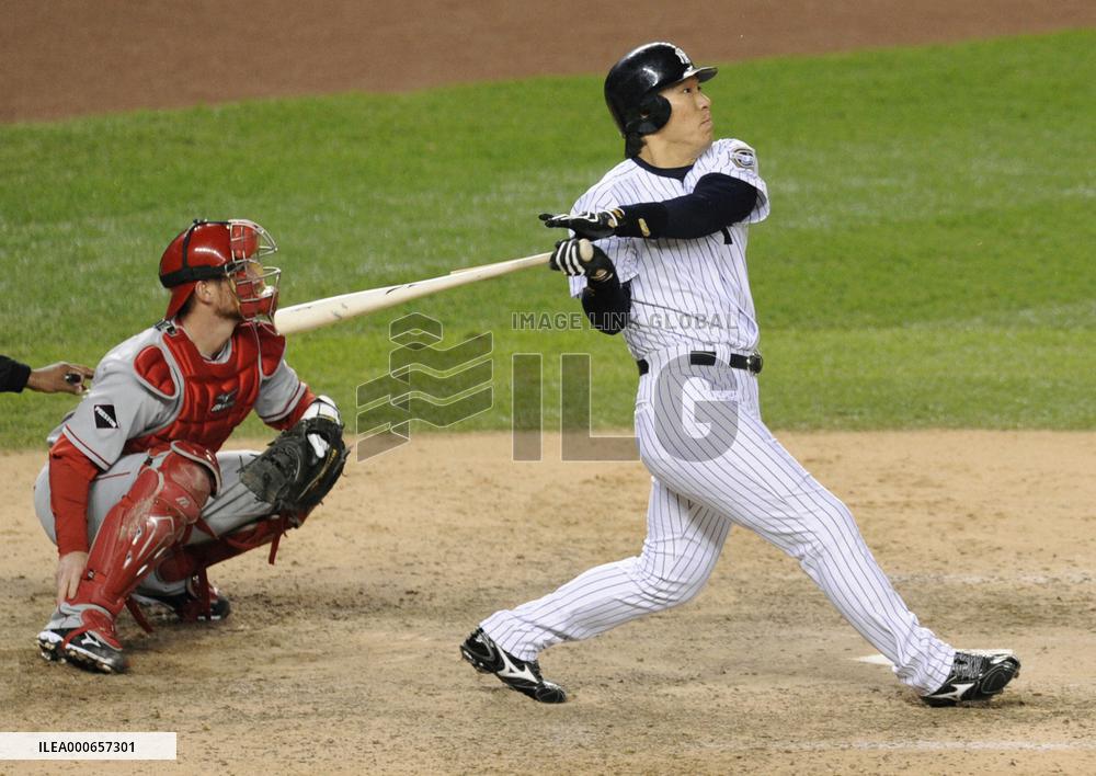 H. Matsui singles, Yankees improve to 2-0 in ALCS