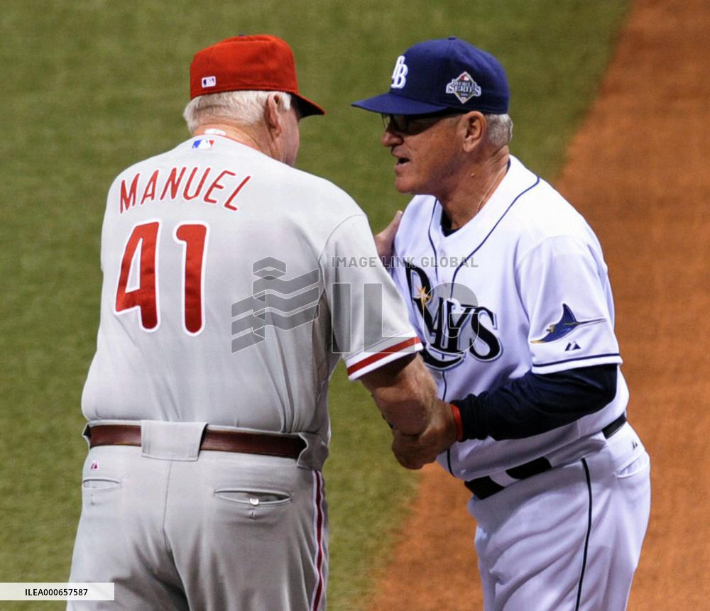 Rays vs. Phillies in Game 1 of World Series