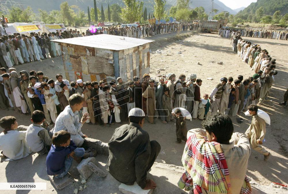 Scenes from quake-hit Pakistan