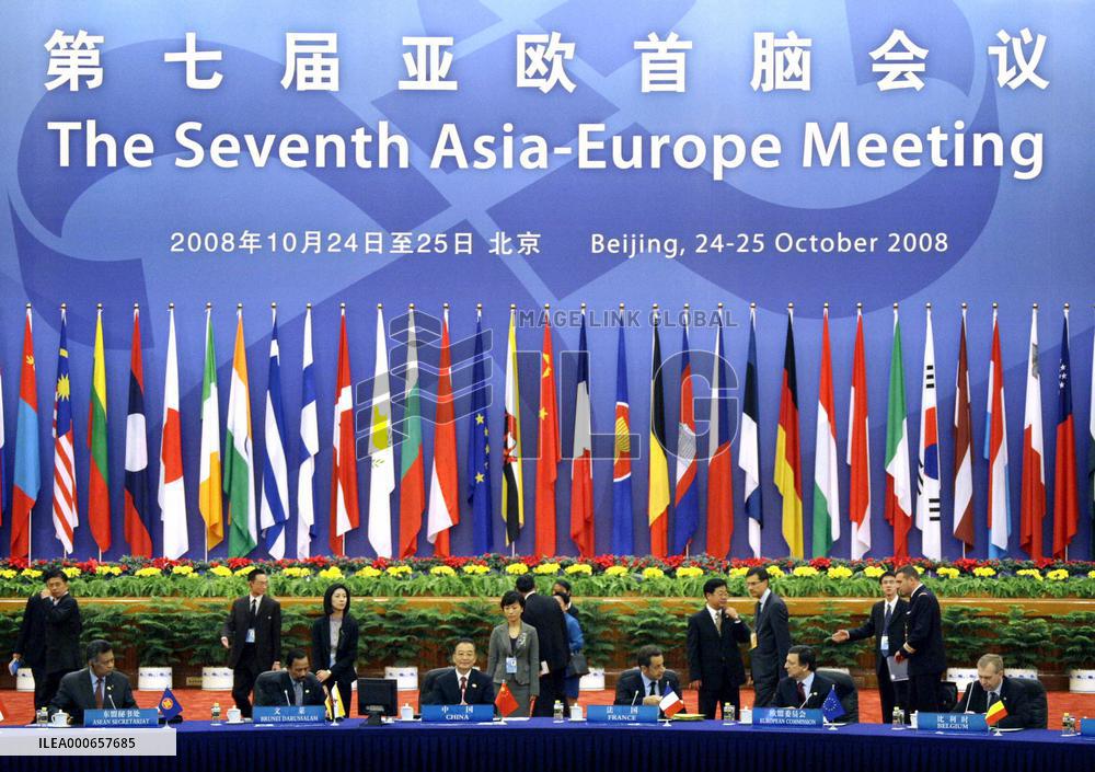 Asia-Europe Meeting summit opens in Beijing