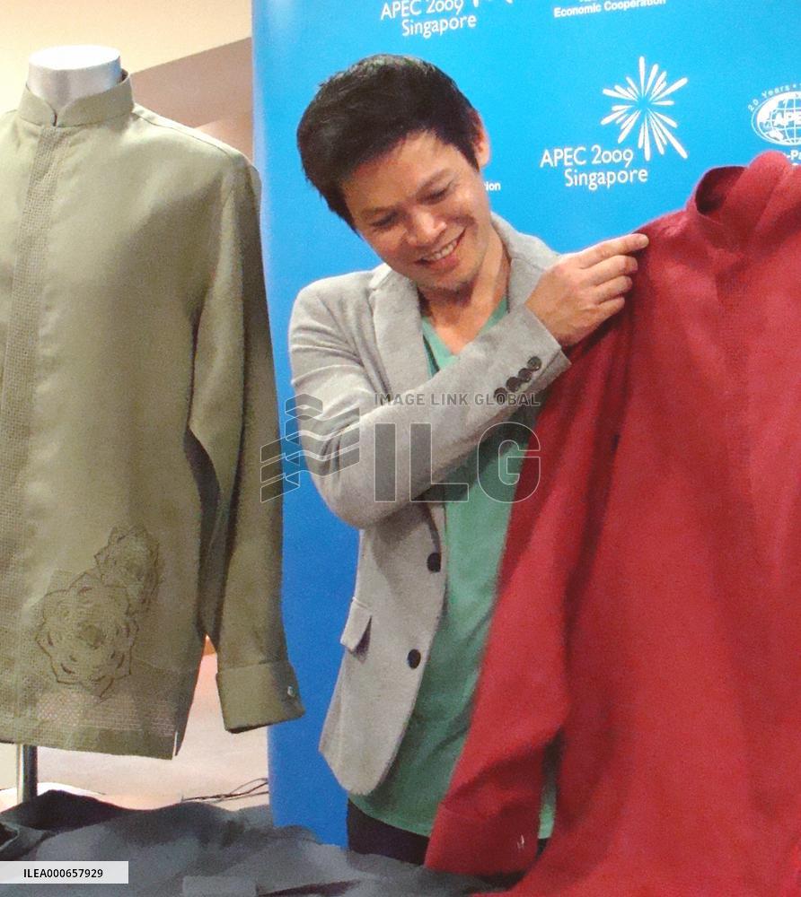 Singapore unveils APEC summit outfit