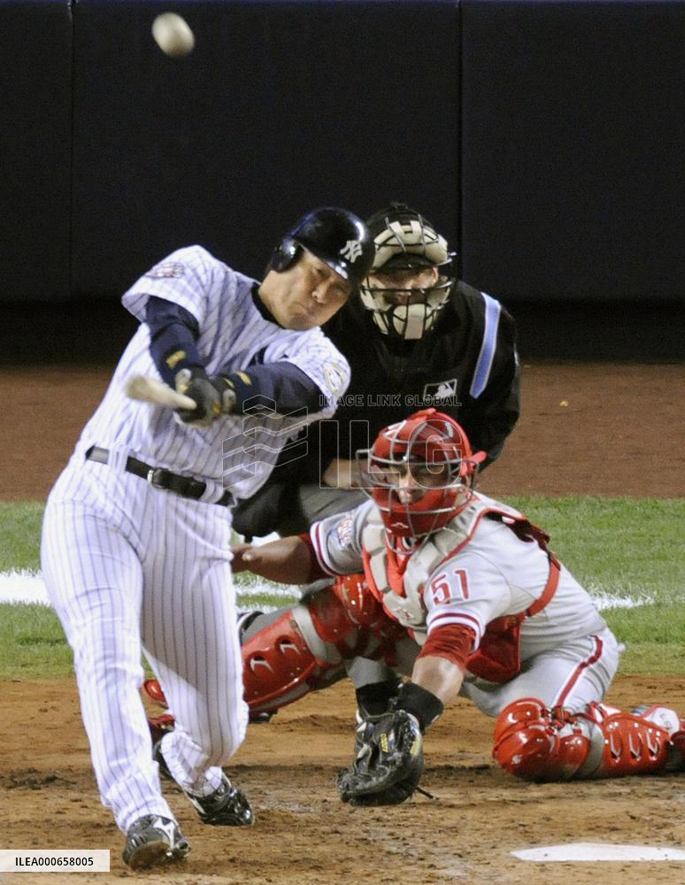 Yankees level World Series with 3-1 win over Phillies