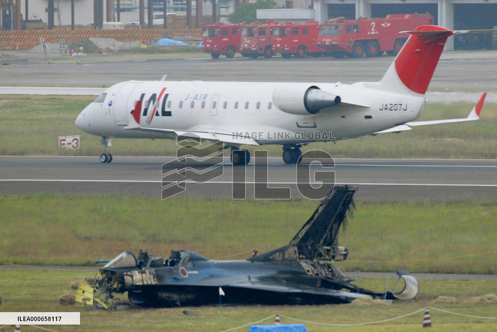 Police search Mitsubishi Heavy factory over fighter accident