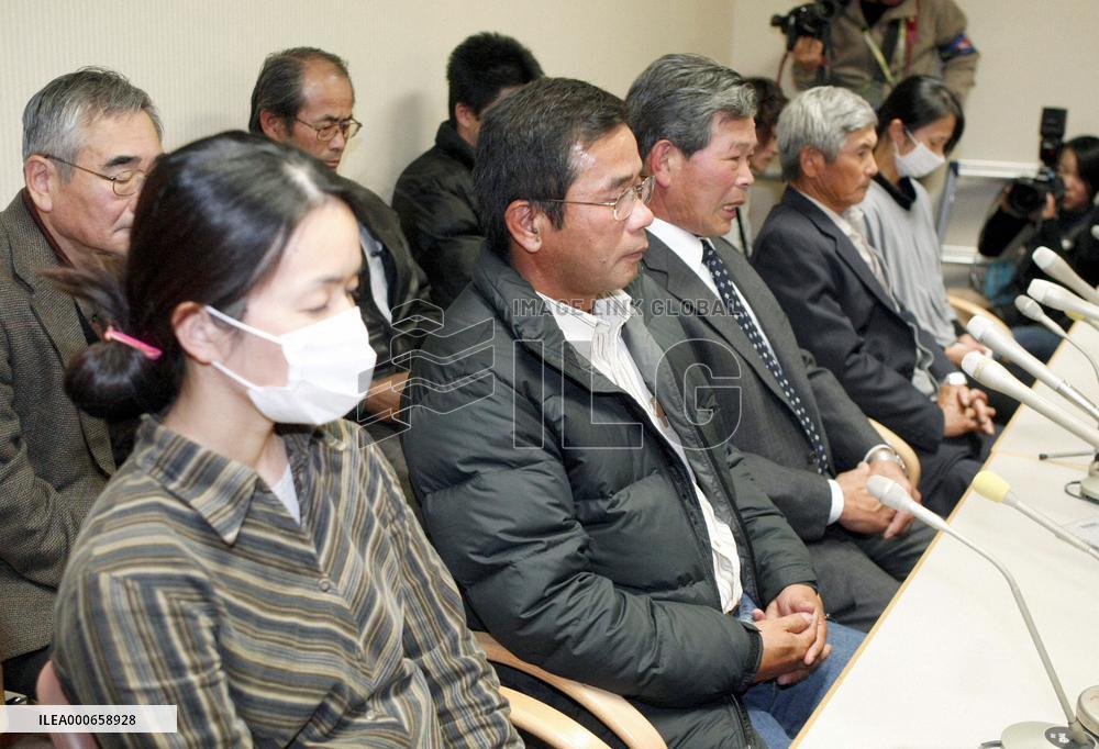 Bodies of Japanese killed in Busan fire brought back to Japan