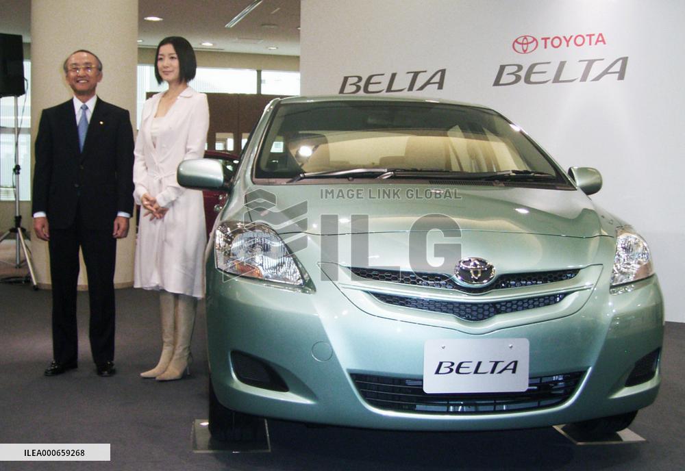 Toyota releases new Belta subcompact sedan