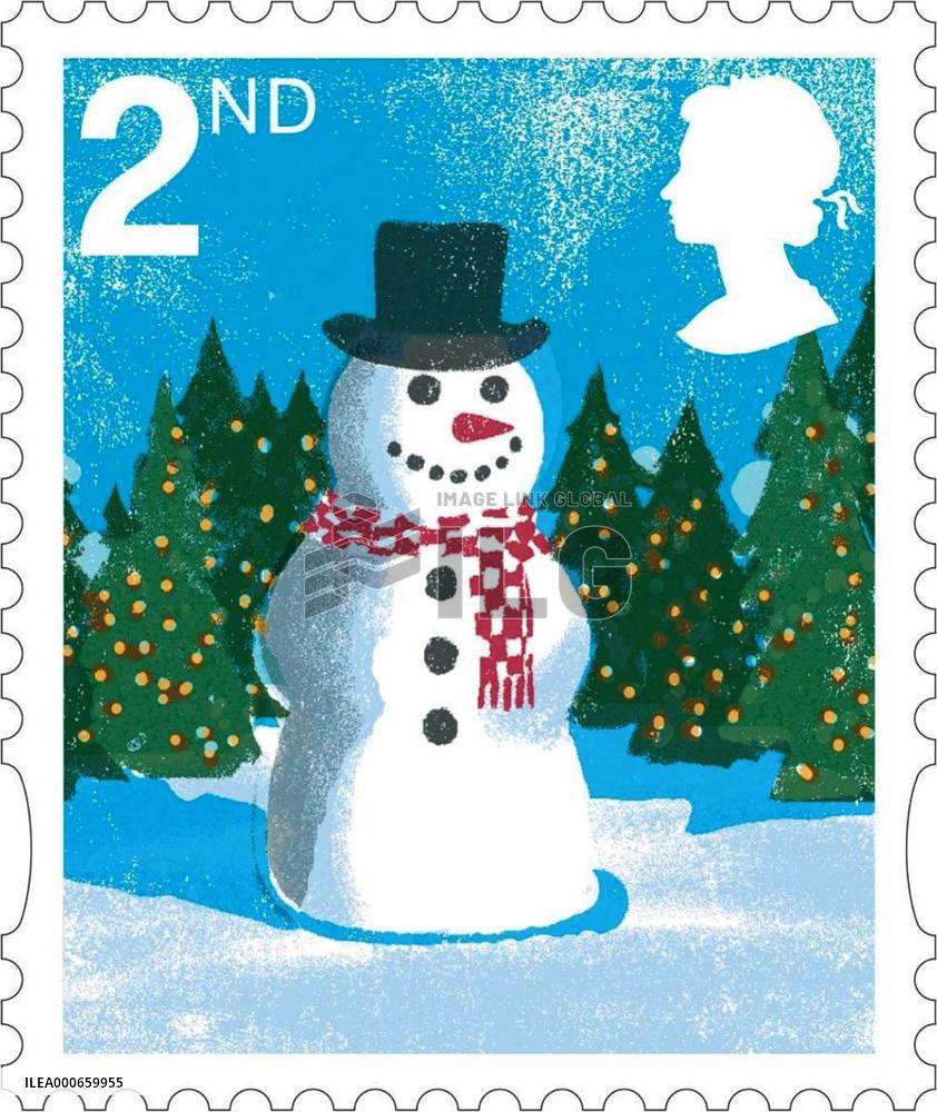 Japanese artist designs Britain's 2006 Christmas stamps
