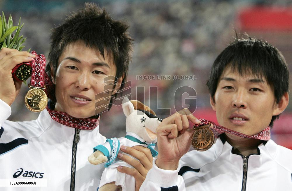 Narisako wins gold in men's 400-meter hurdles at Asian Games