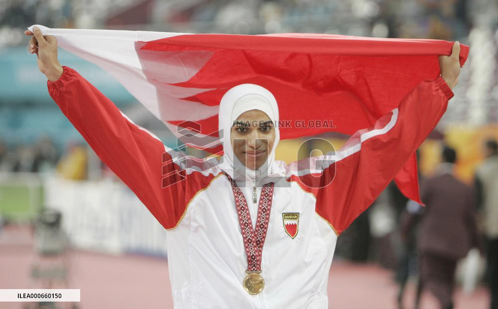 New Islamic queen at Asian Games in the 200