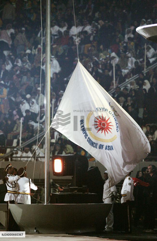 Doha Asian Games end