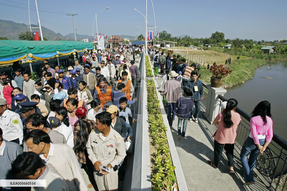 New bridge opened between northern Thailand, Myanmar