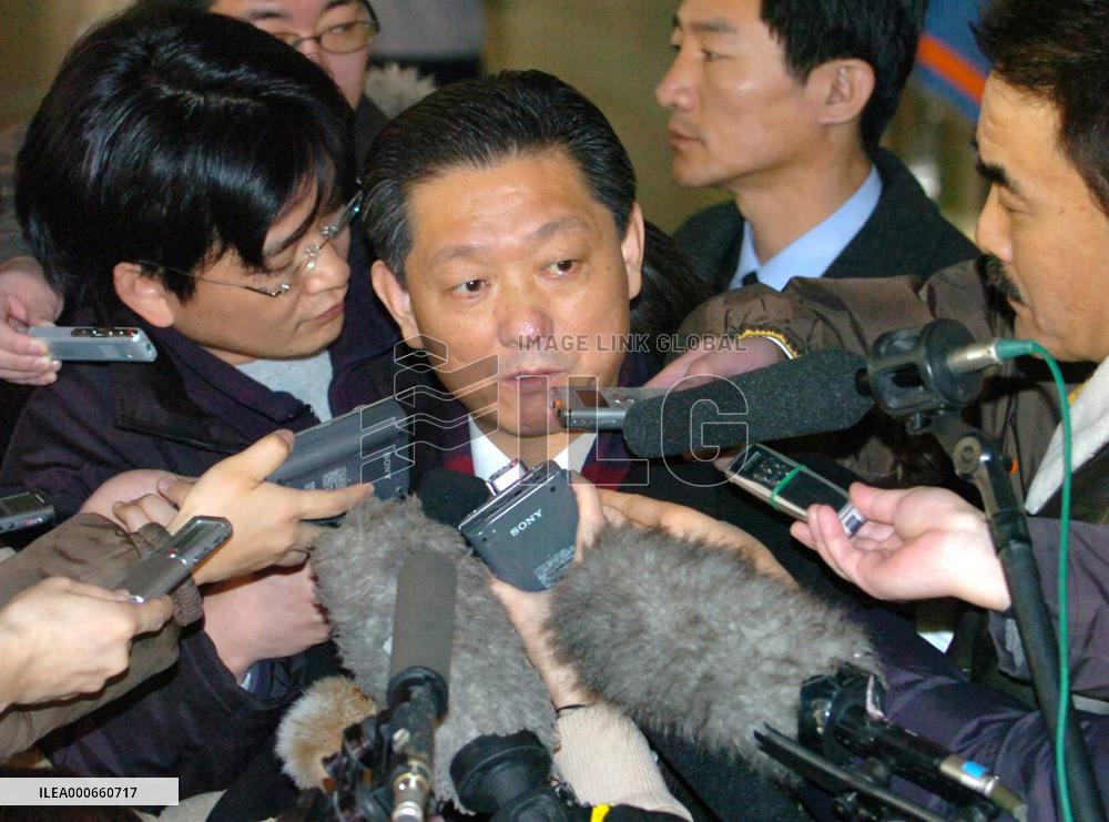 Chief North Korean delegate arrives at Beijing