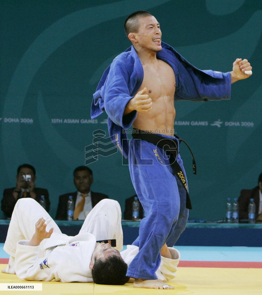 Egusa wins men's 60kg judo at Asian Games
