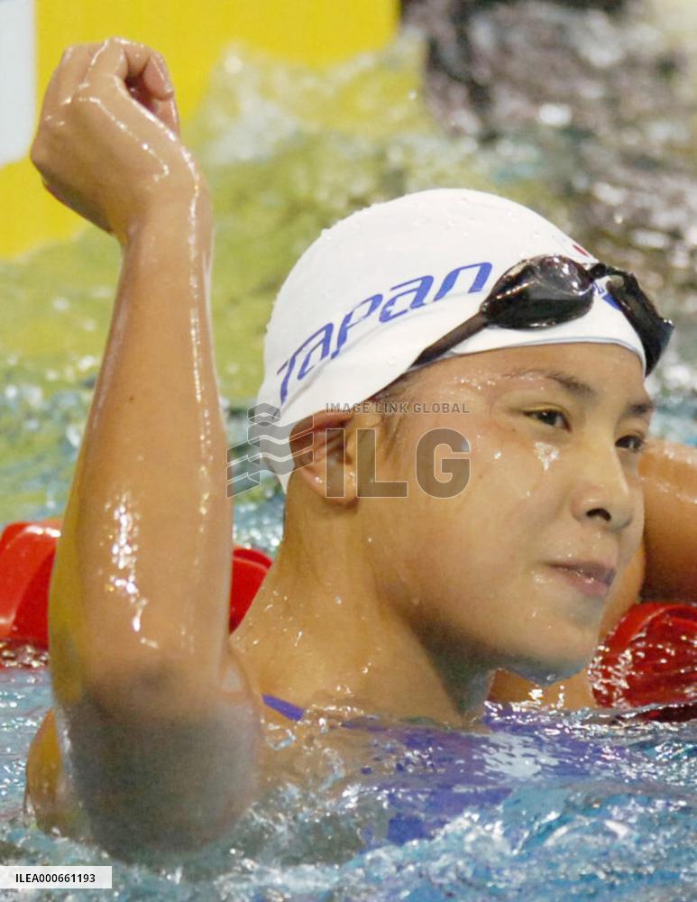 Yano grabs 2nd swimming gold in 800-meter freestyle