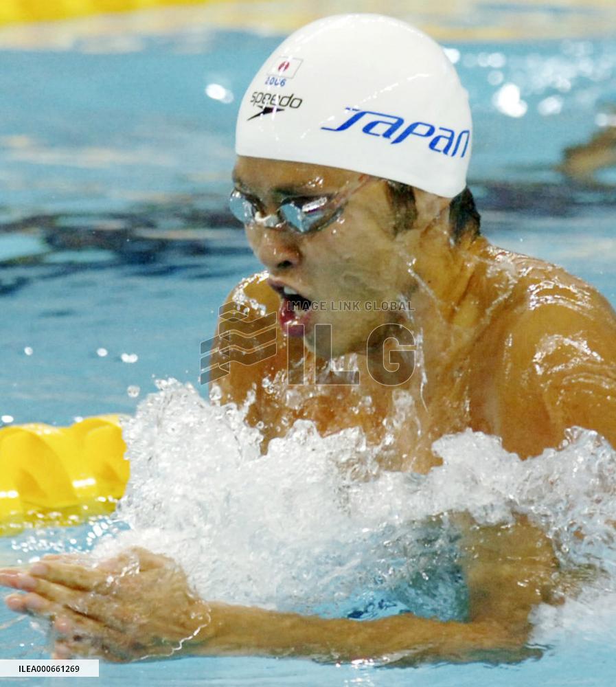 Kitajima completes 100-200 double for 2nd straight Games