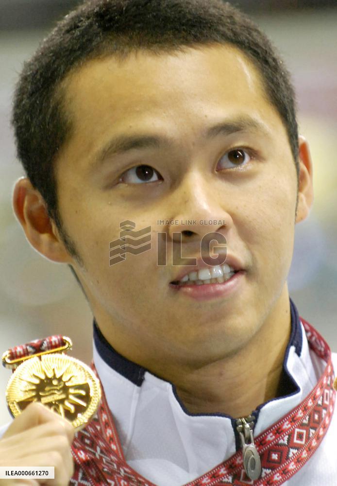 Kitajima completes 100-200 double for 2nd straight Games