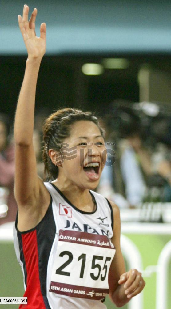 Fukushi wins women's 10,000 meters
