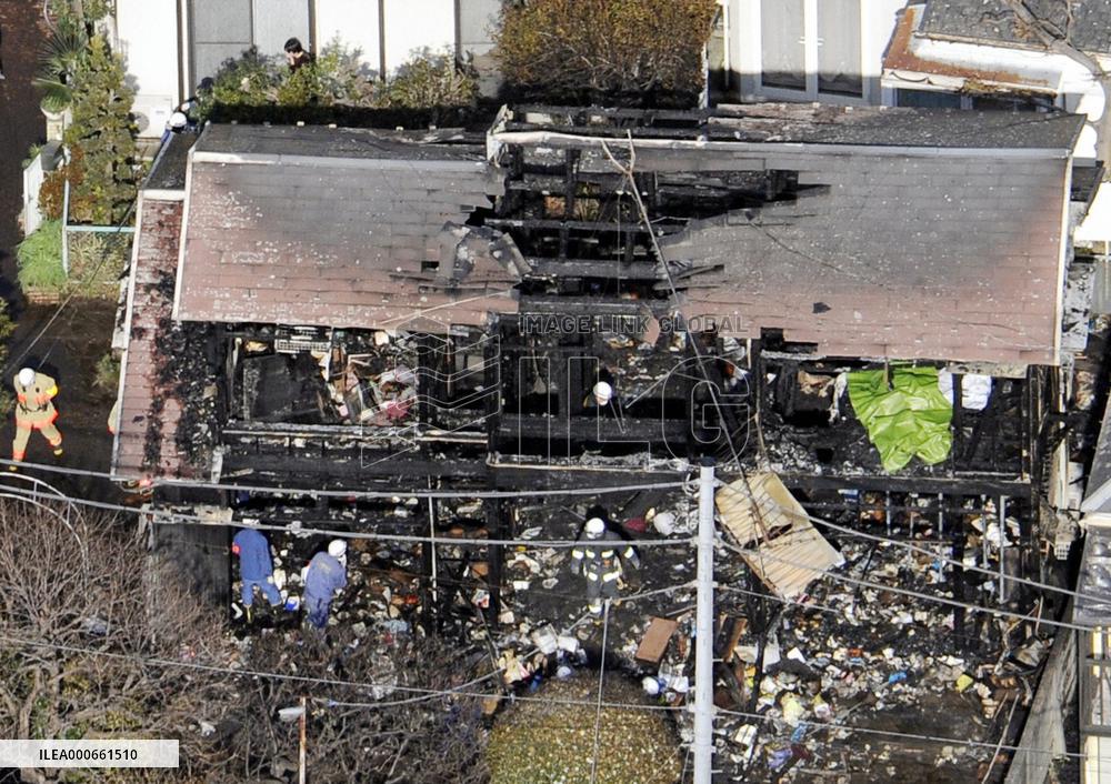 2 women, girl die in Tokyo residential fire