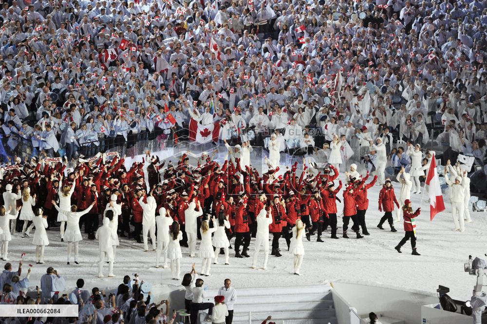 Vancouver Olympics open with ceremony