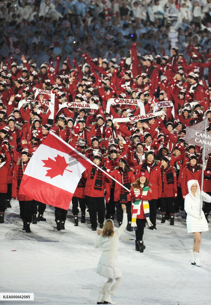 Vancouver Olympics open with ceremony