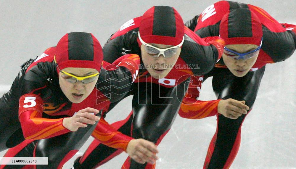Japan advances to semifinals in women's team pursuit