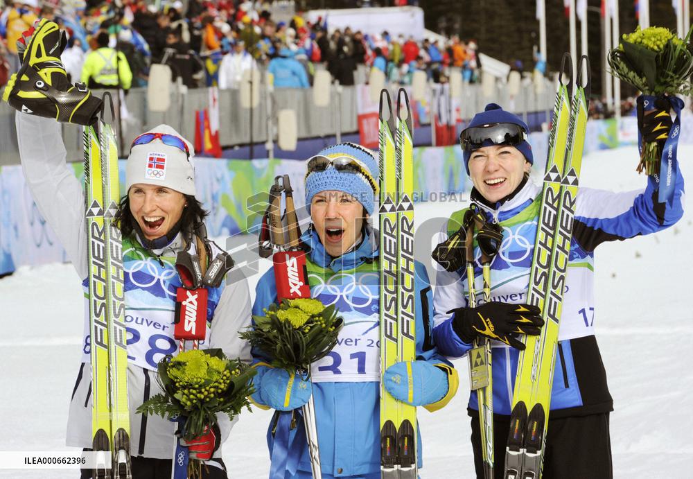 Sweden's Kalla claims women's cross-country 10km gold