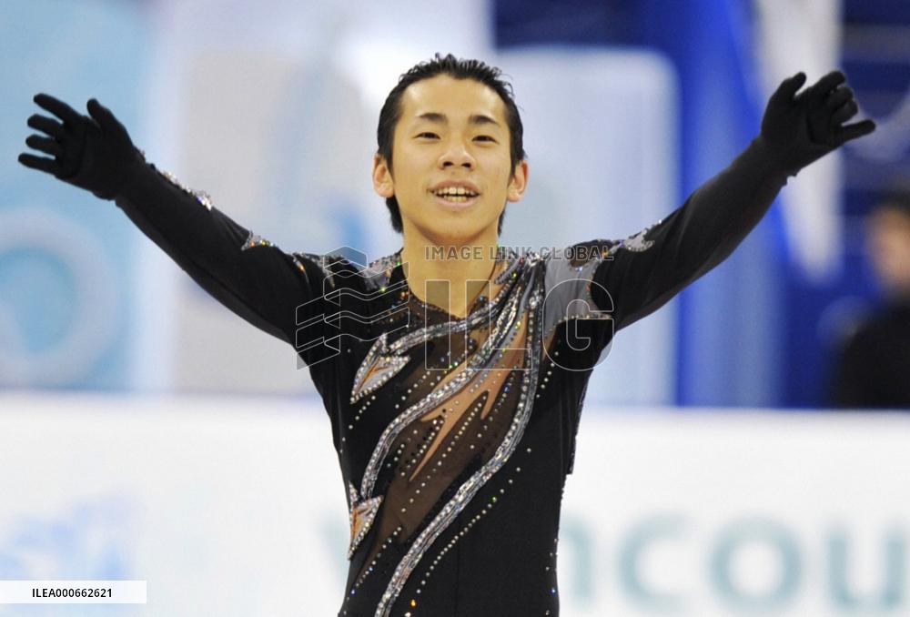 Japan's Oda finishes 4th in men's short program