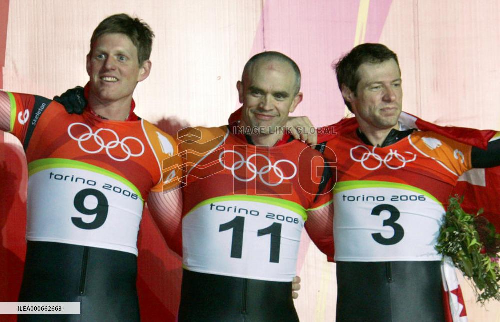 Canada's Gibson wins gold in men's skeleton