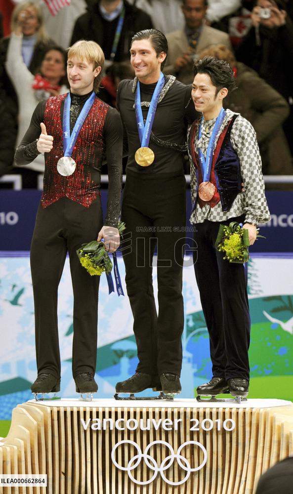 Medalists in Vancouver Olympics figure skating