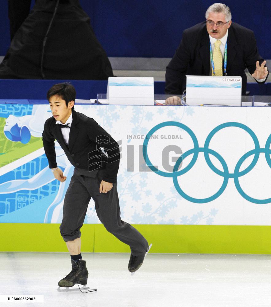Japan's Oda finishes 7th in men's figure skating
