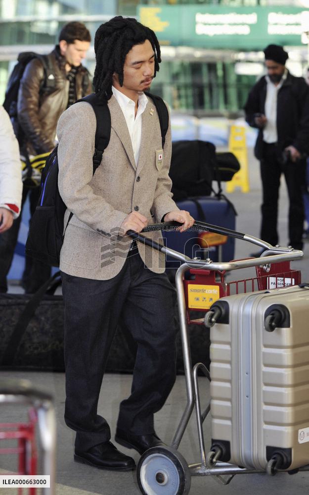 Japan's snowborder Kokubo leaves Vancouver